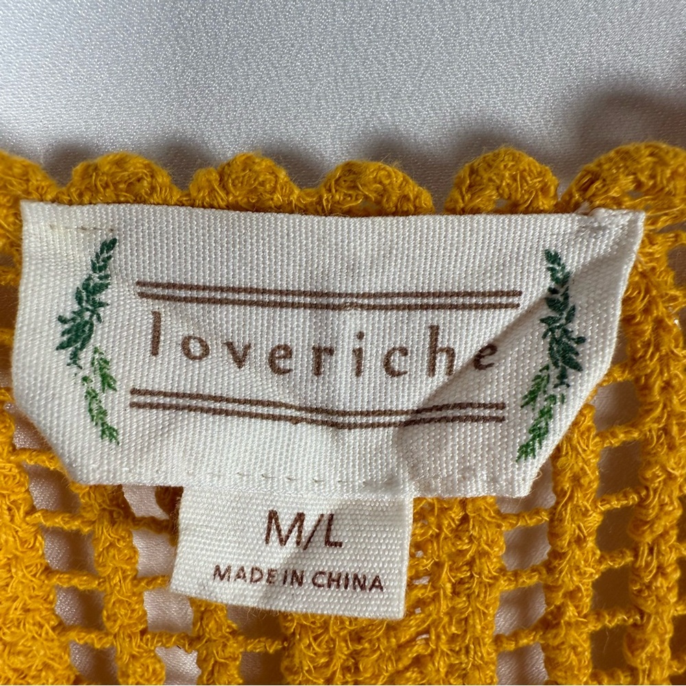 Love Riche Gold Ribbed‎ Cropped Tank Top - Picture 2 of 7